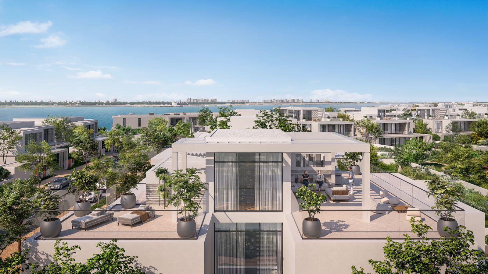 Bashayer Villas luxury waterfront architecture on Hudayriyat Island
