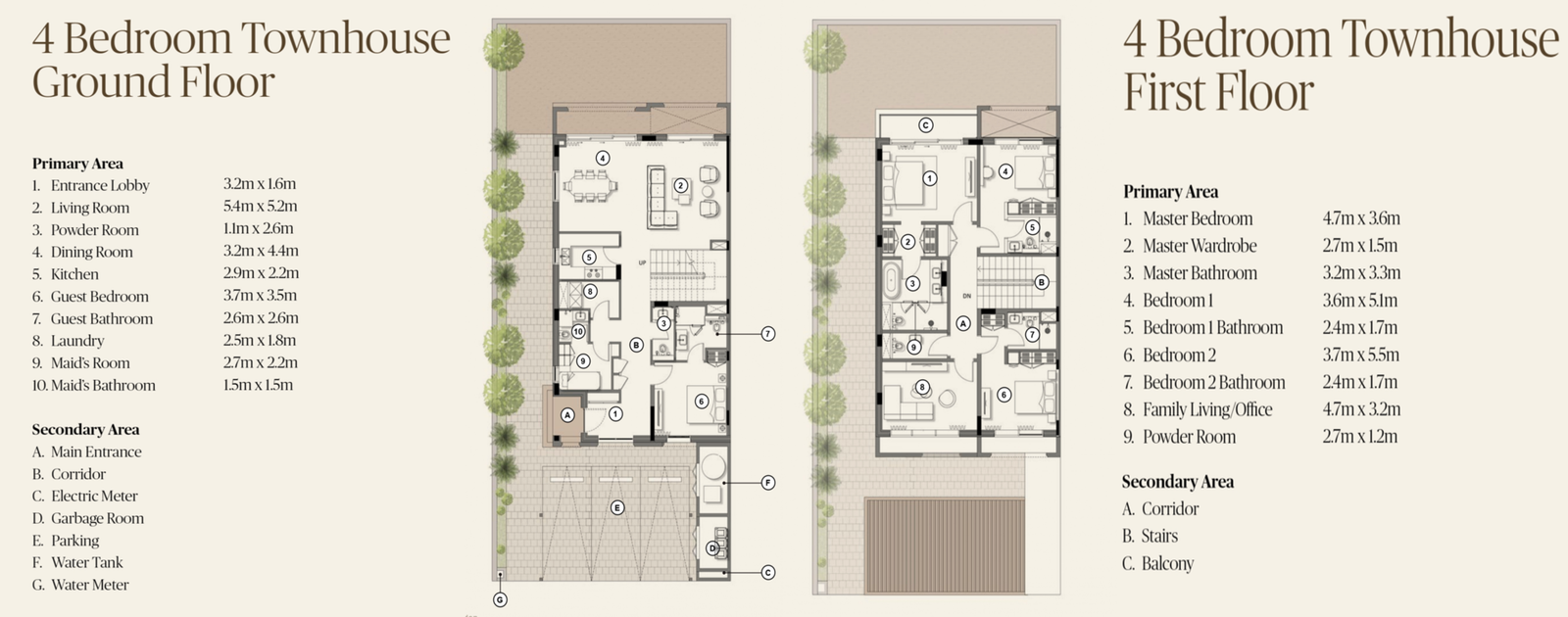 4 Bedroom Townhouse