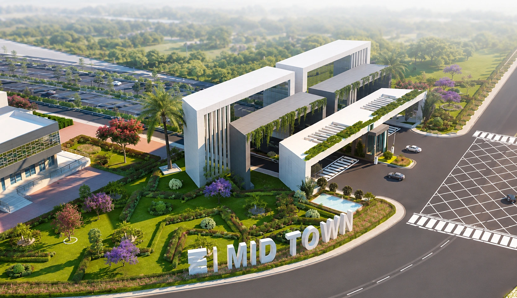 ZSZ Midtown Farms at Main Super Highway Karachi