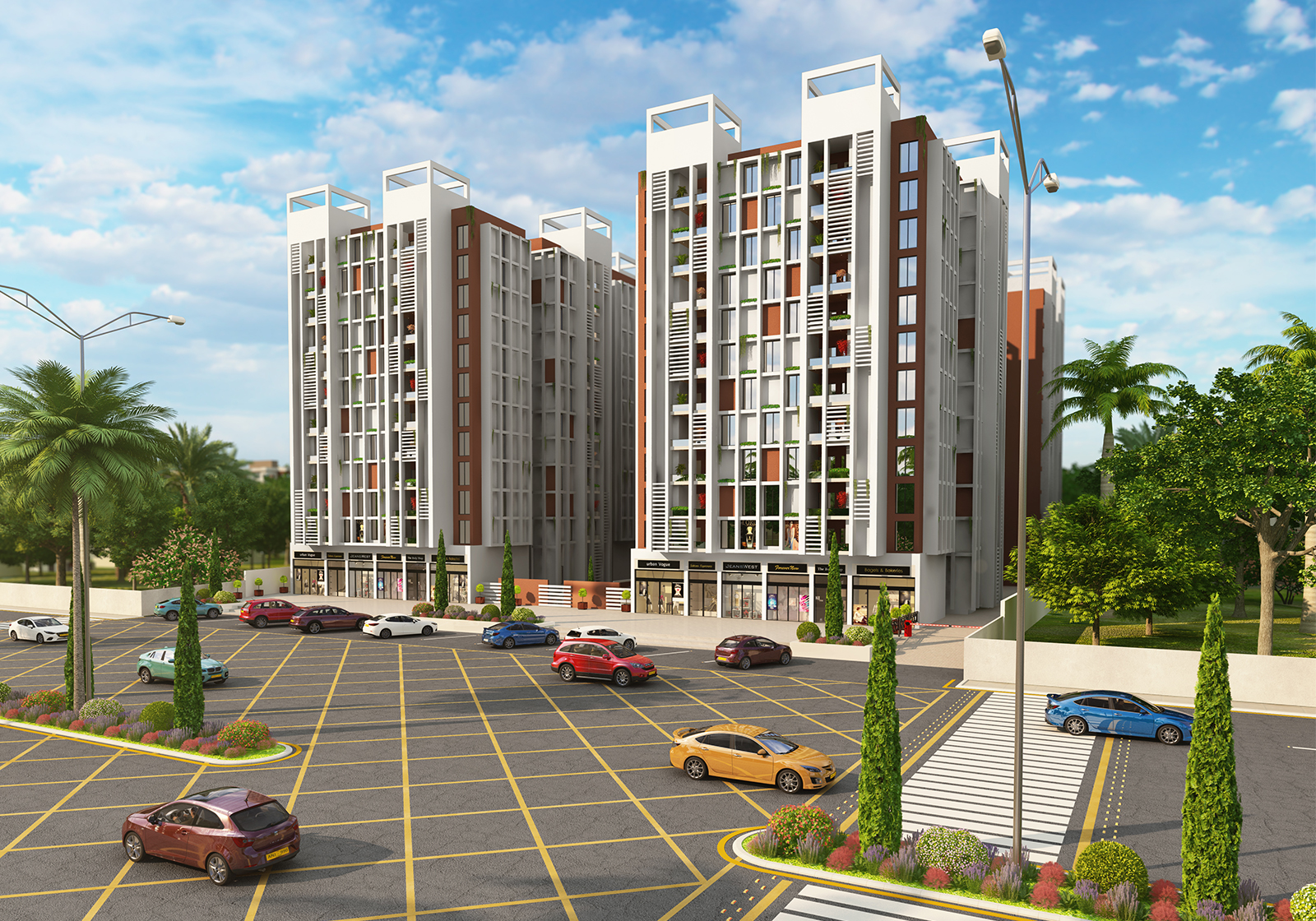 Saima Residencia Avenue at Scheme 33 Karachi