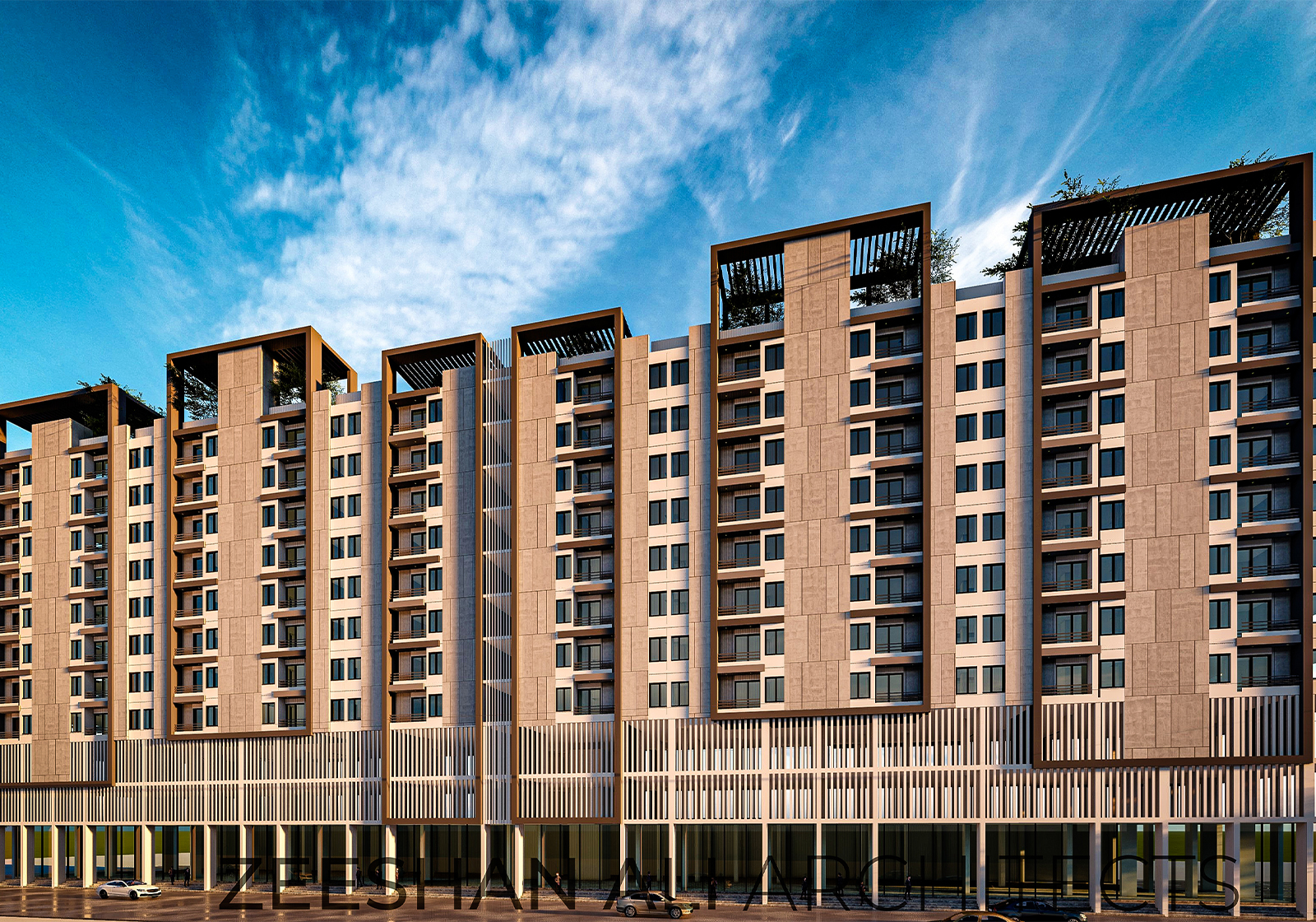 Saima Ace Residency Location in Karachi